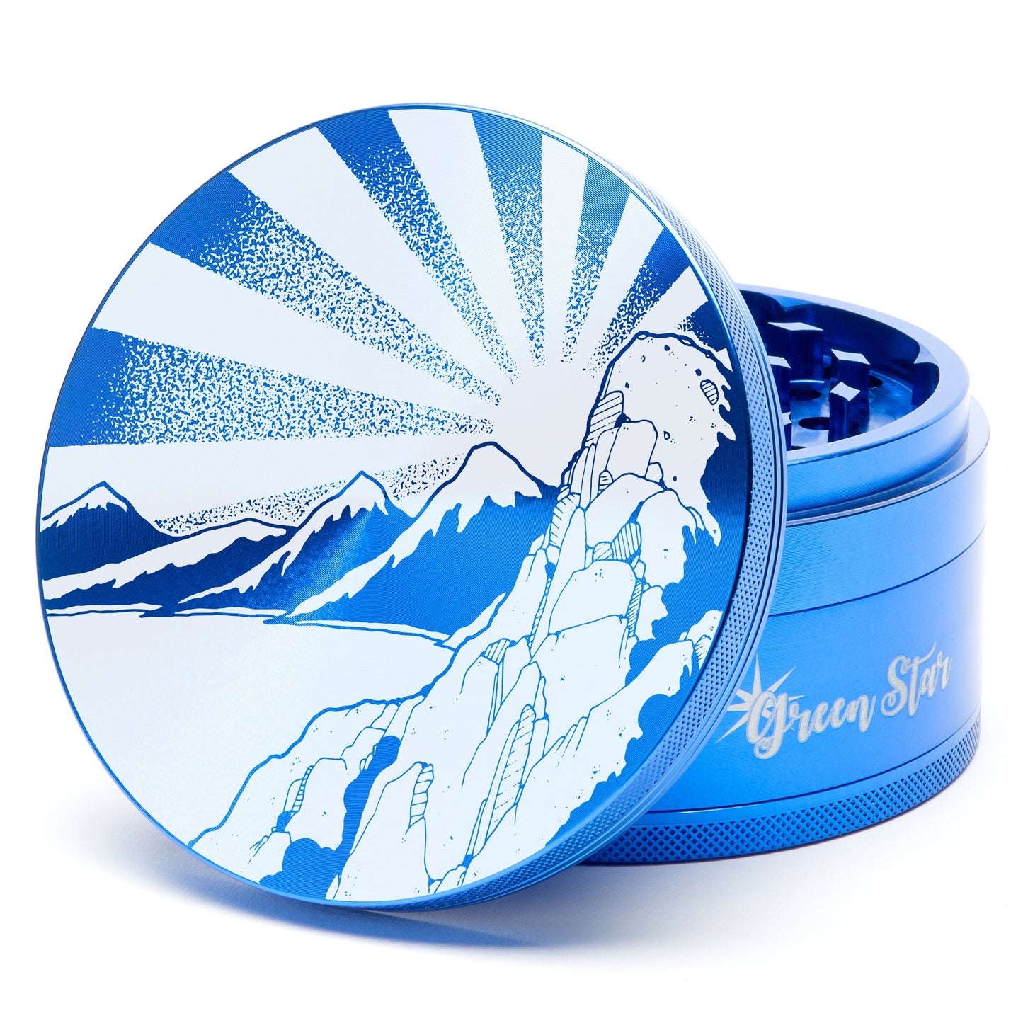 Green Star Scenic Large 4-Piece Grinder by Green Star | Mission Dispensary