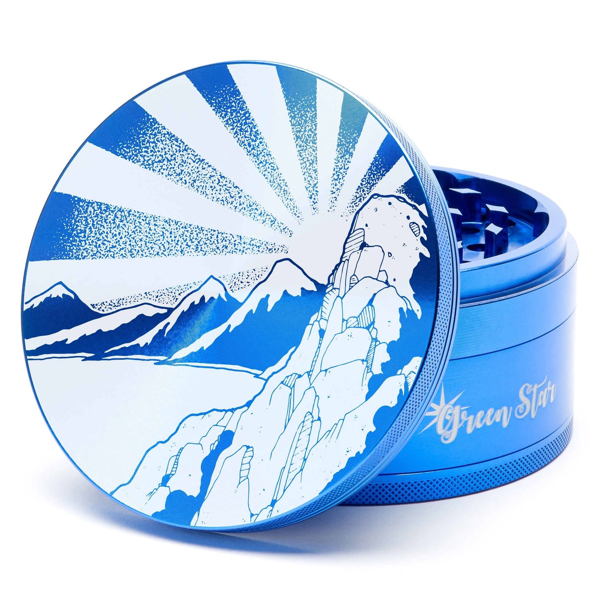 Green Star Scenic Large 4-Piece Grinder by Green Star | Mission Dispensary