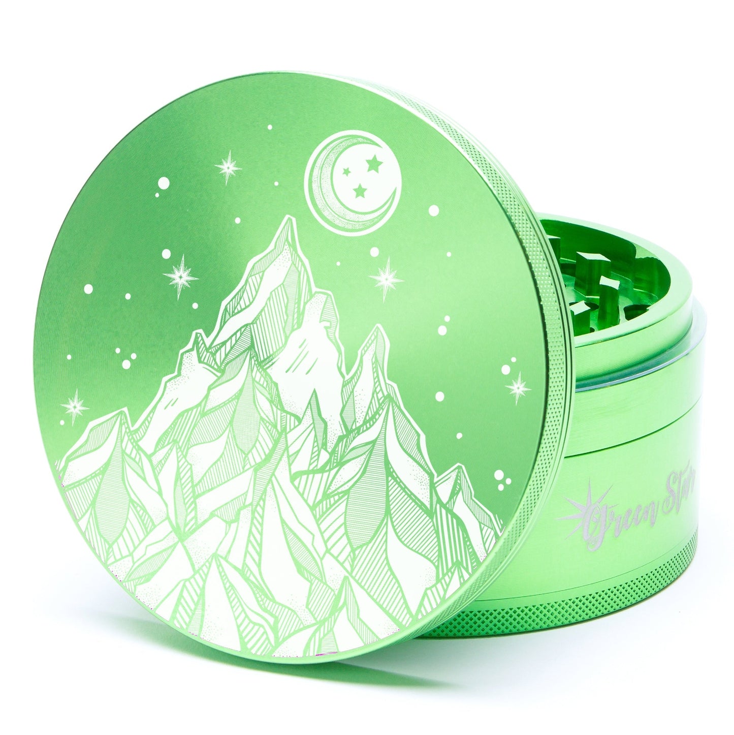 Green Star Scenic Large 4-Piece Grinder by Green Star | Mission Dispensary
