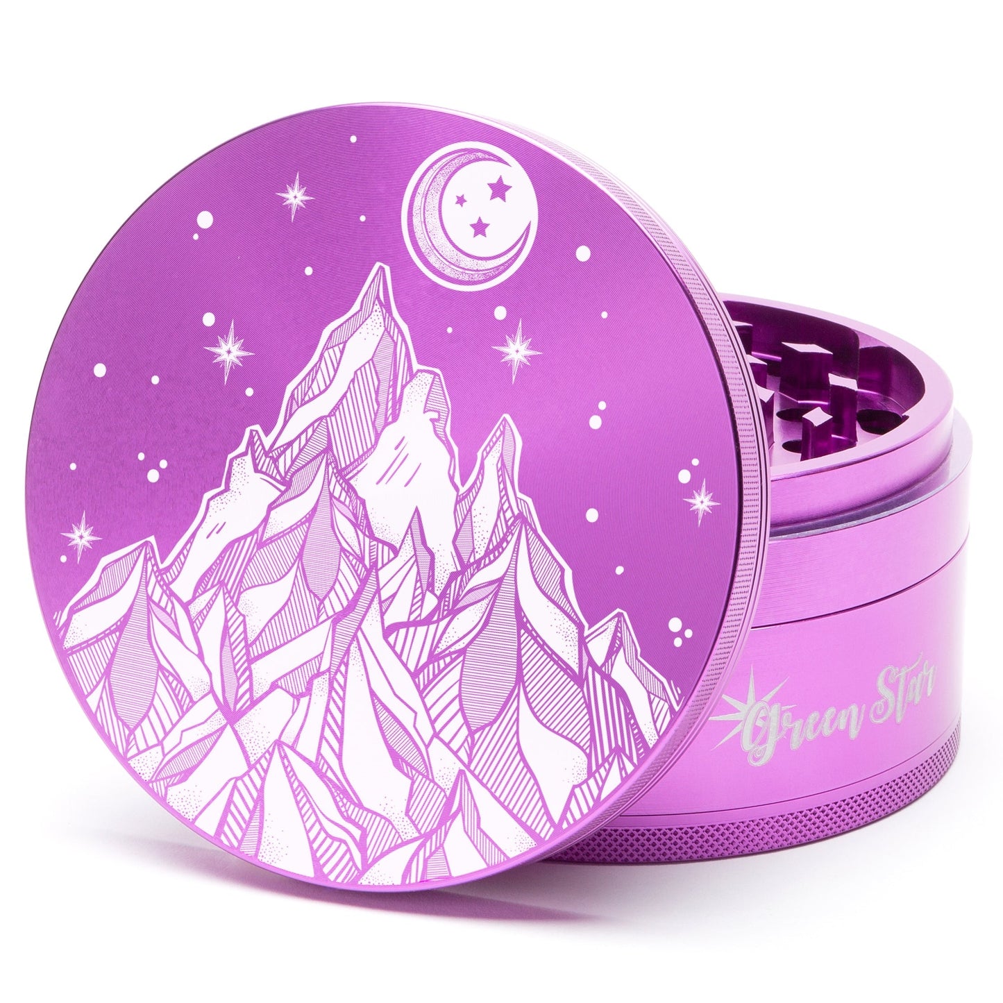 Green Star Scenic Large 4-Piece Grinder by Green Star | Mission Dispensary