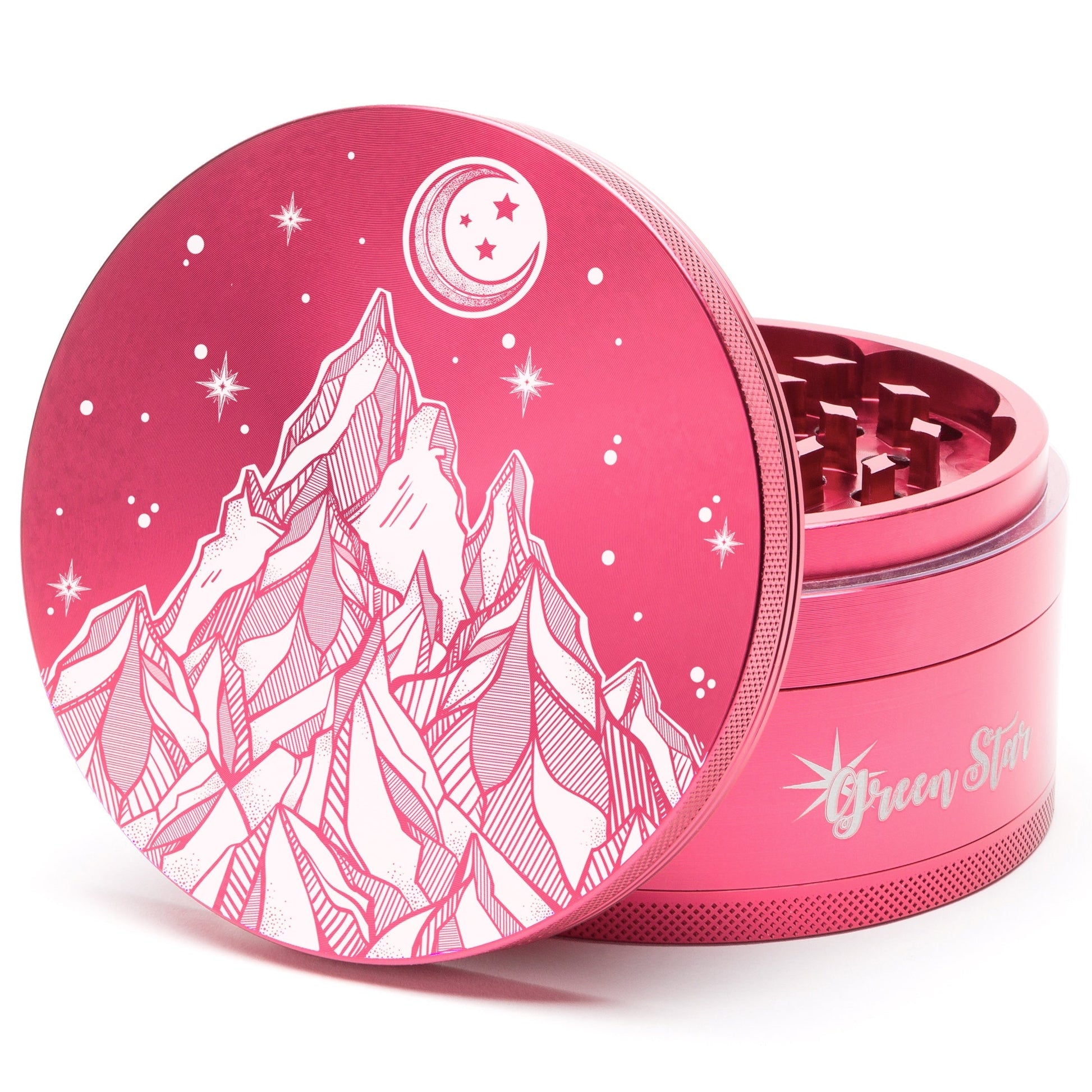 Green Star Scenic Large 4-Piece Grinder by Green Star | Mission Dispensary