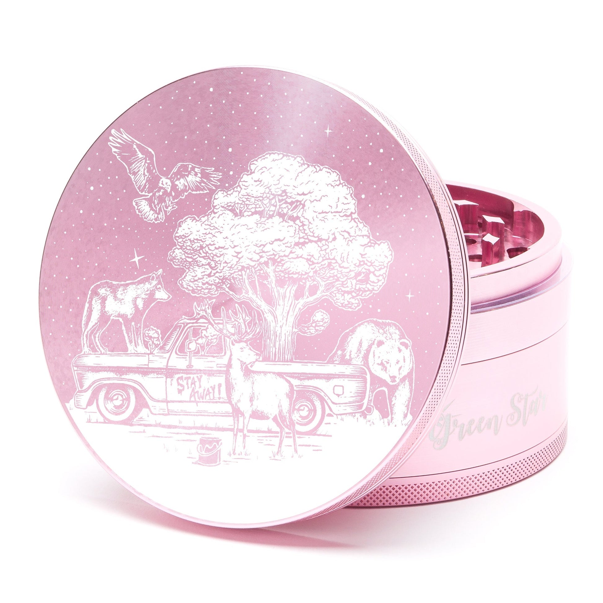 Green Star Novelty Large 4-Piece Grinder by Green Star | Mission Dispensary