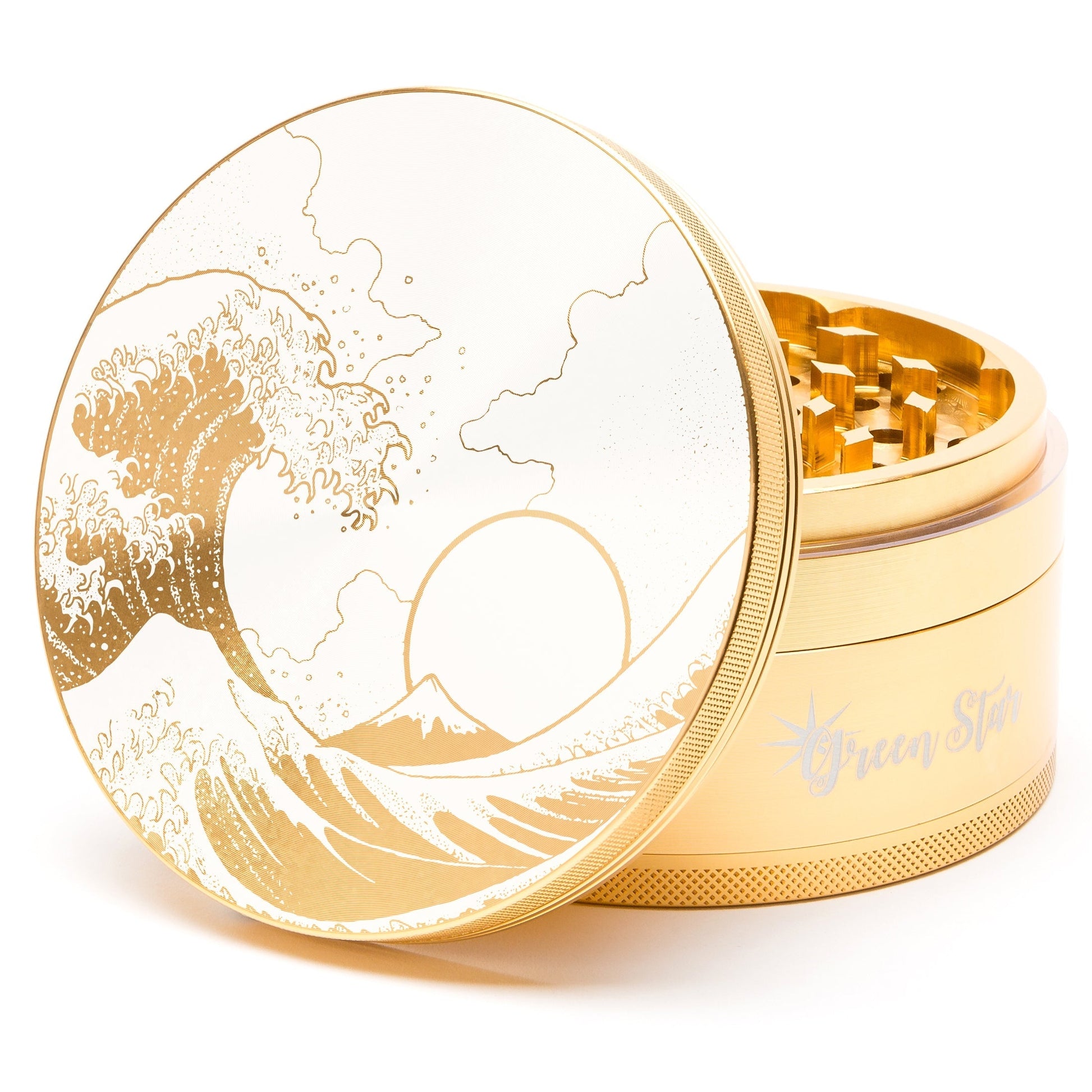Green Star Scenic Large 4-Piece Grinder by Green Star | Mission Dispensary