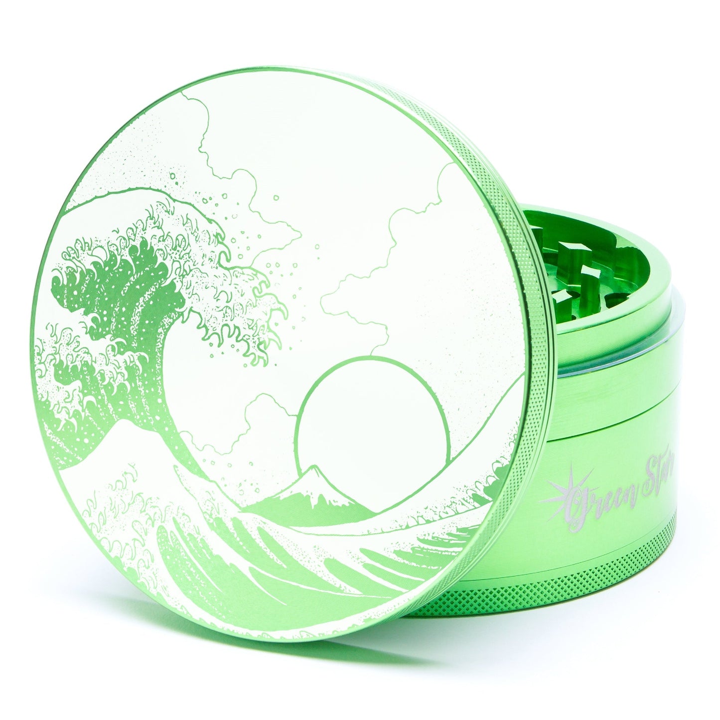 Green Star Scenic Large 4-Piece Grinder by Green Star | Mission Dispensary