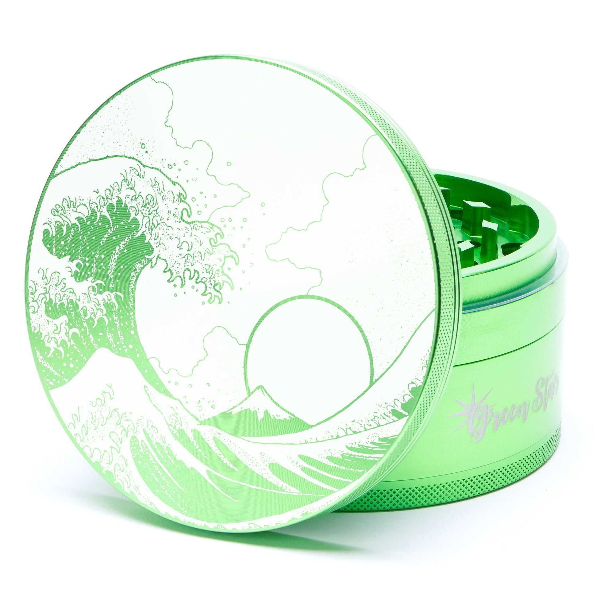 Green Star Scenic Large 4-Piece Grinder by Green Star | Mission Dispensary