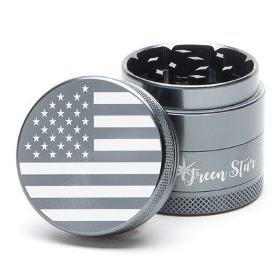 Green Star Novelty Medium 4-Piece Grinder by Green Star | Mission Dispensary
