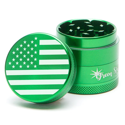 Green Star Novelty Medium 4-Piece Grinder by Green Star | Mission Dispensary