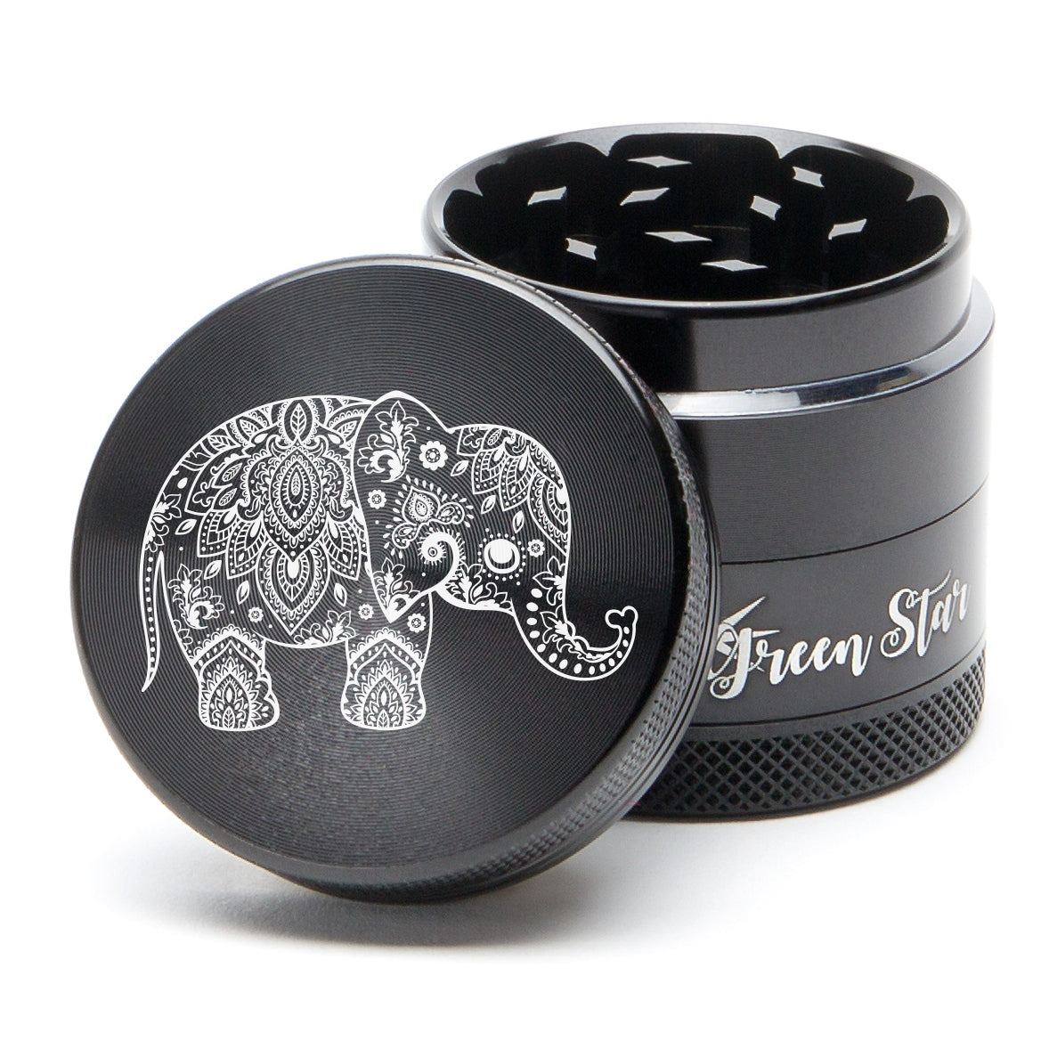 Green Star Creature Medium 4-Piece Grinder by Green Star | Mission Dispensary