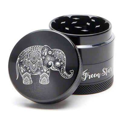 Green Star Creature Medium 4-Piece Grinder by Green Star | Mission Dispensary