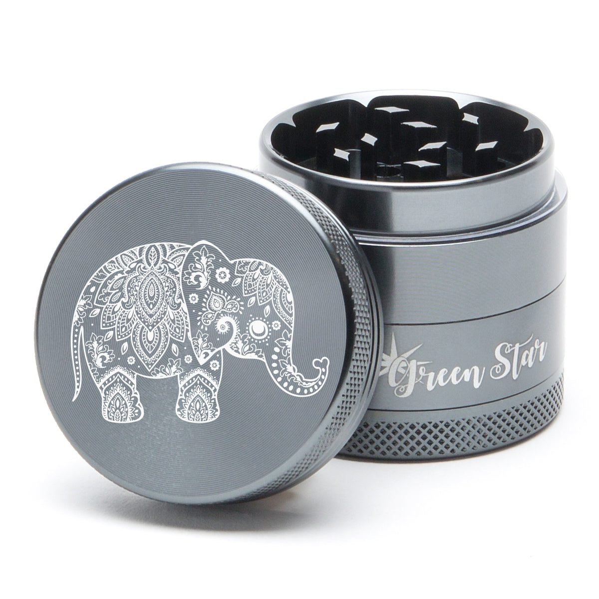 Green Star Creature Medium 4-Piece Grinder by Green Star | Mission Dispensary