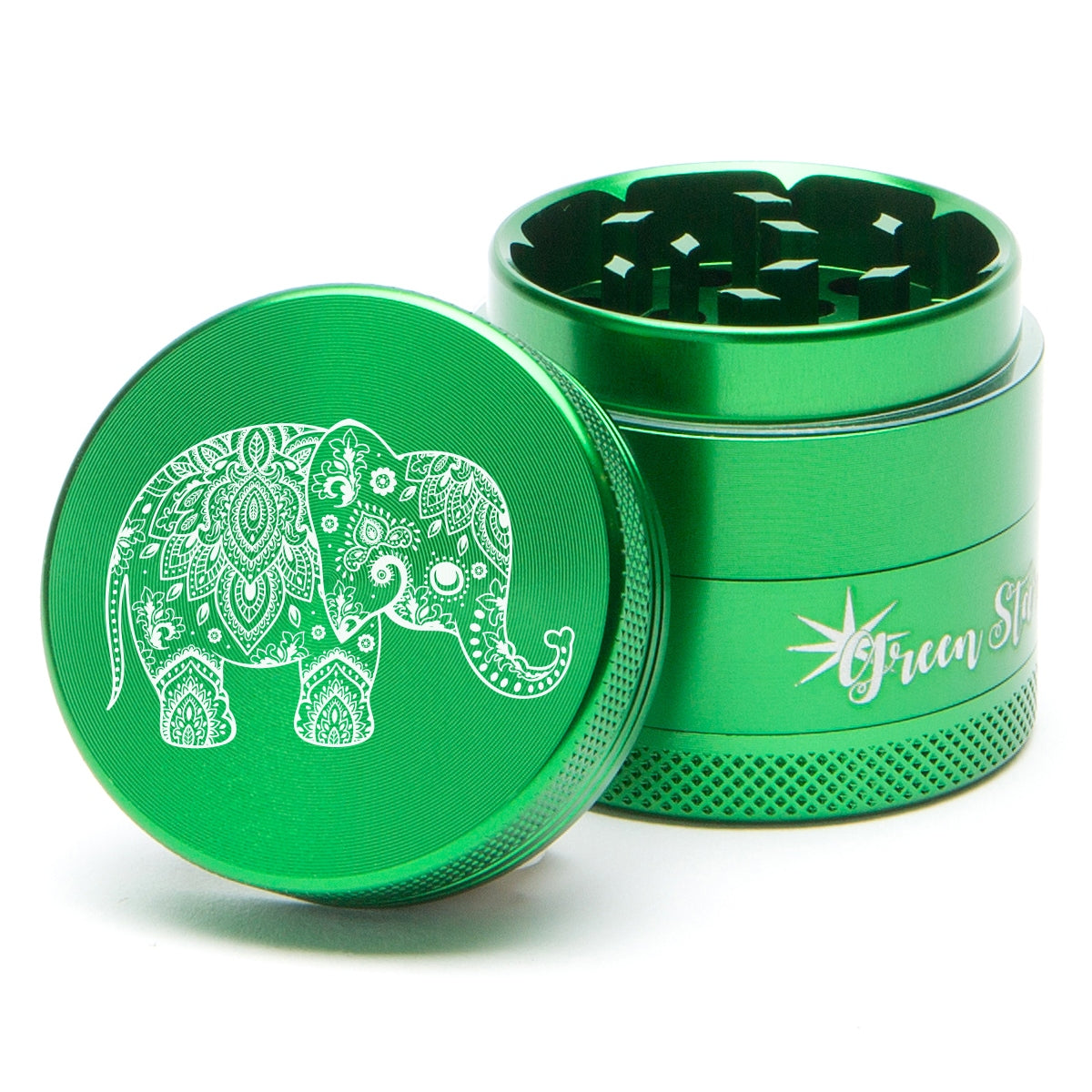 Green Star Creature Medium 4-Piece Grinder by Green Star | Mission Dispensary