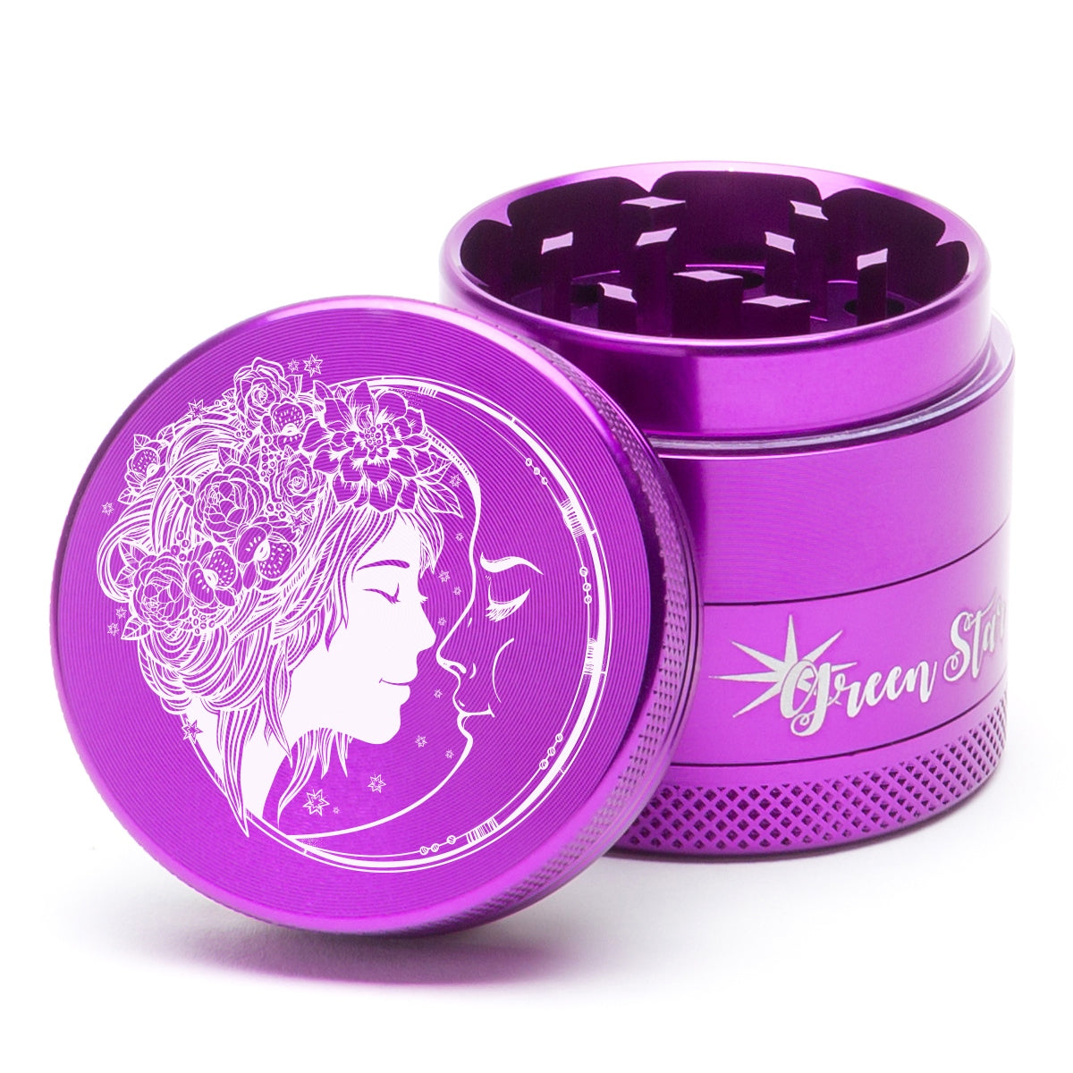 Green Star Creature Medium 4-Piece Grinder by Green Star | Mission Dispensary