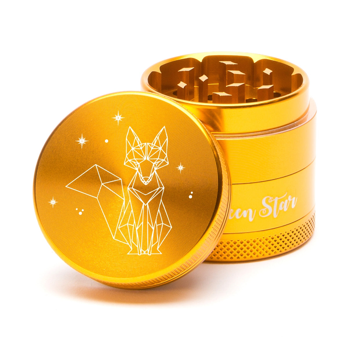 Green Star Creature Medium 4-Piece Grinder by Green Star | Mission Dispensary