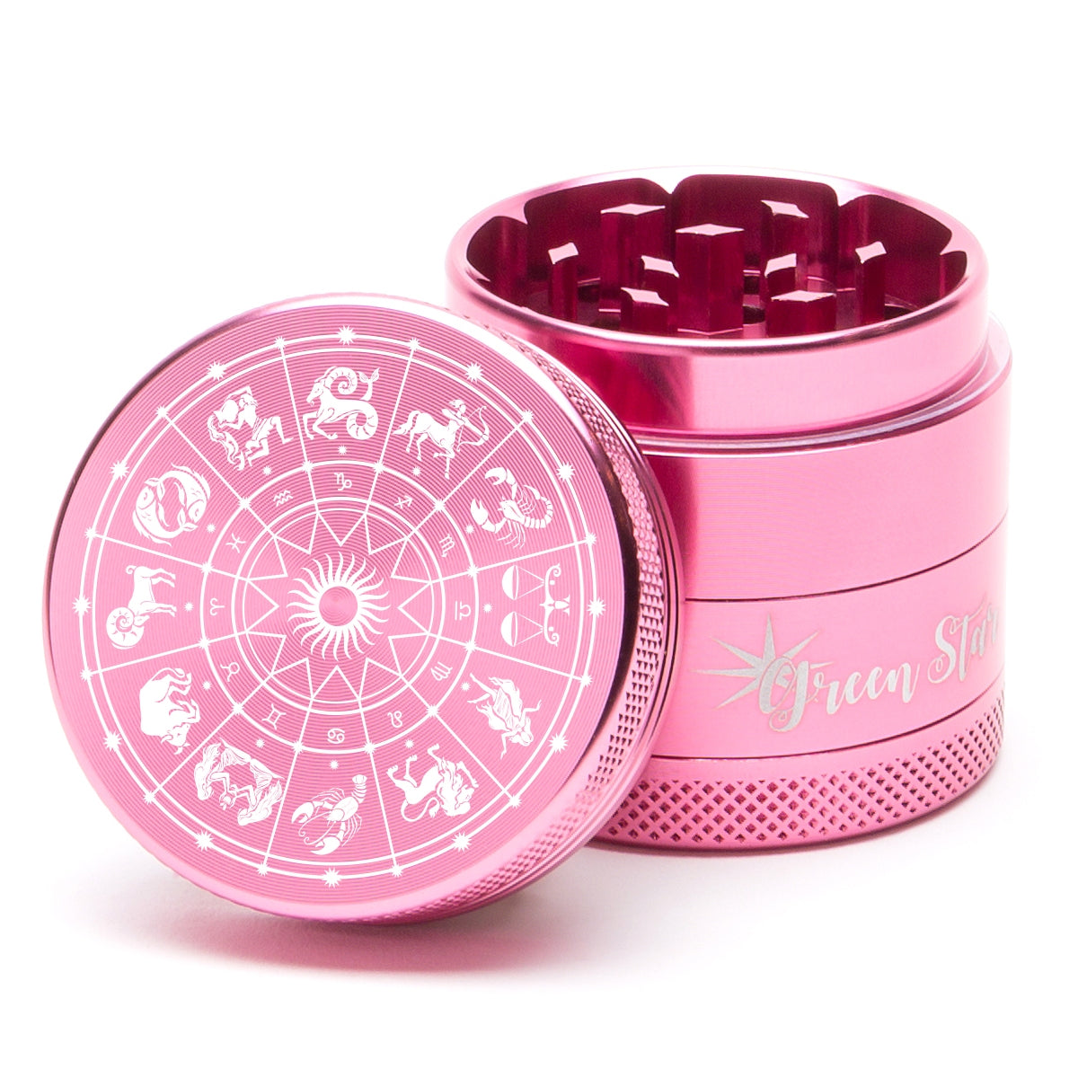 Green Star Novelty Medium 4-Piece Grinder by Green Star | Mission Dispensary