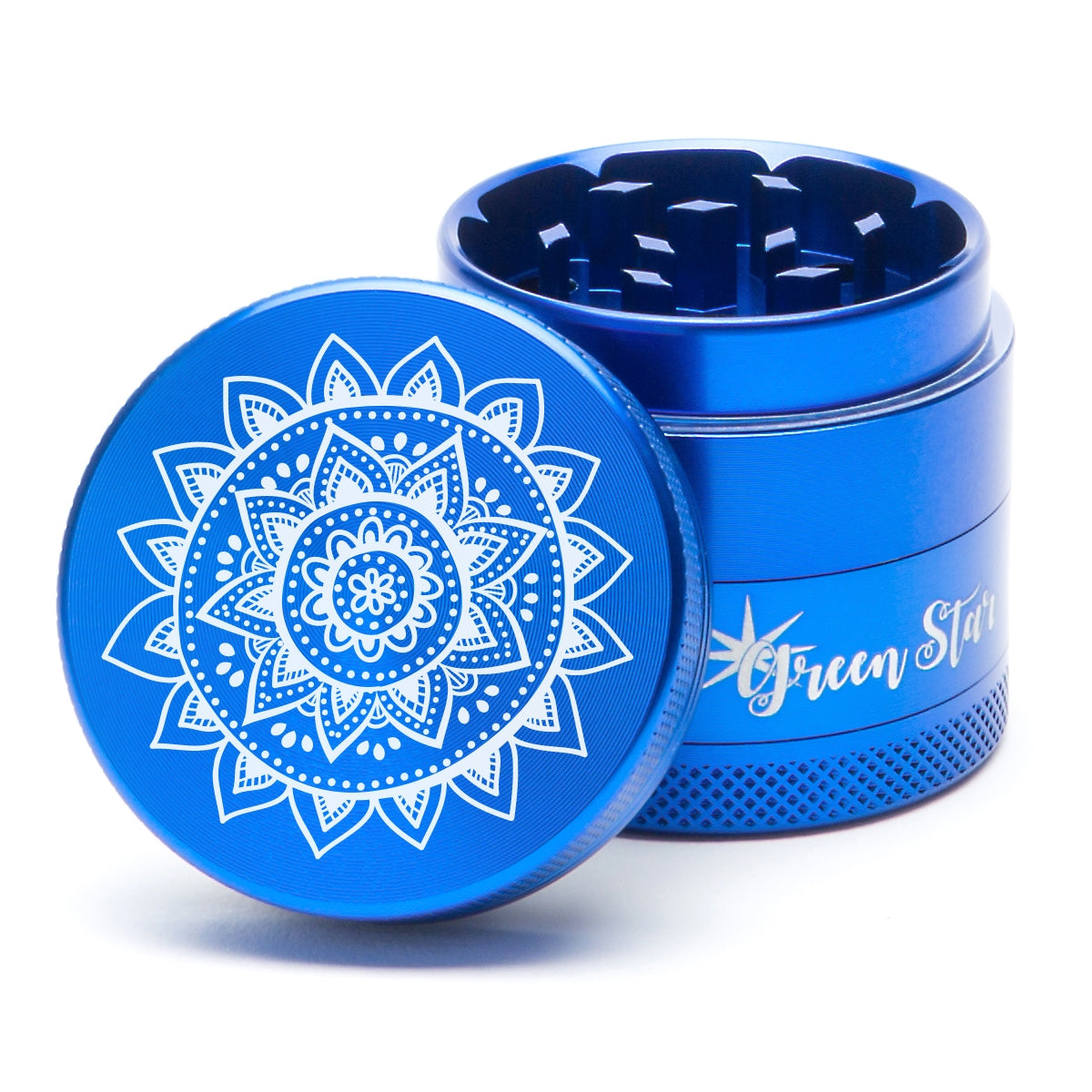 Green Star Novelty Medium 4-Piece Grinder by Green Star | Mission Dispensary