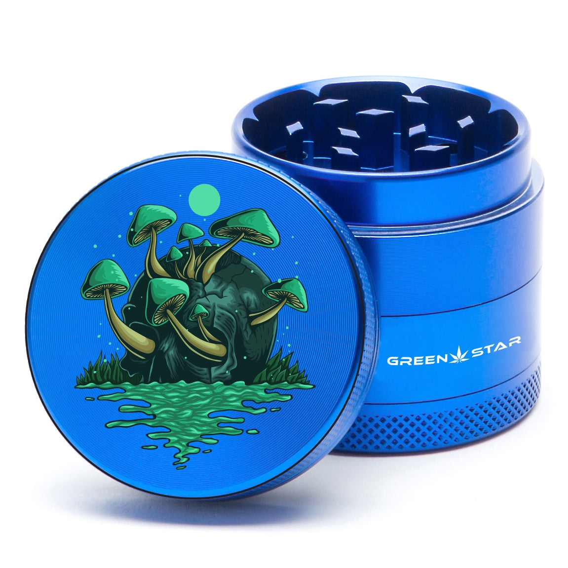 Green Star Scenic Medium 4-Piece Grinder by Green Star | Mission Dispensary