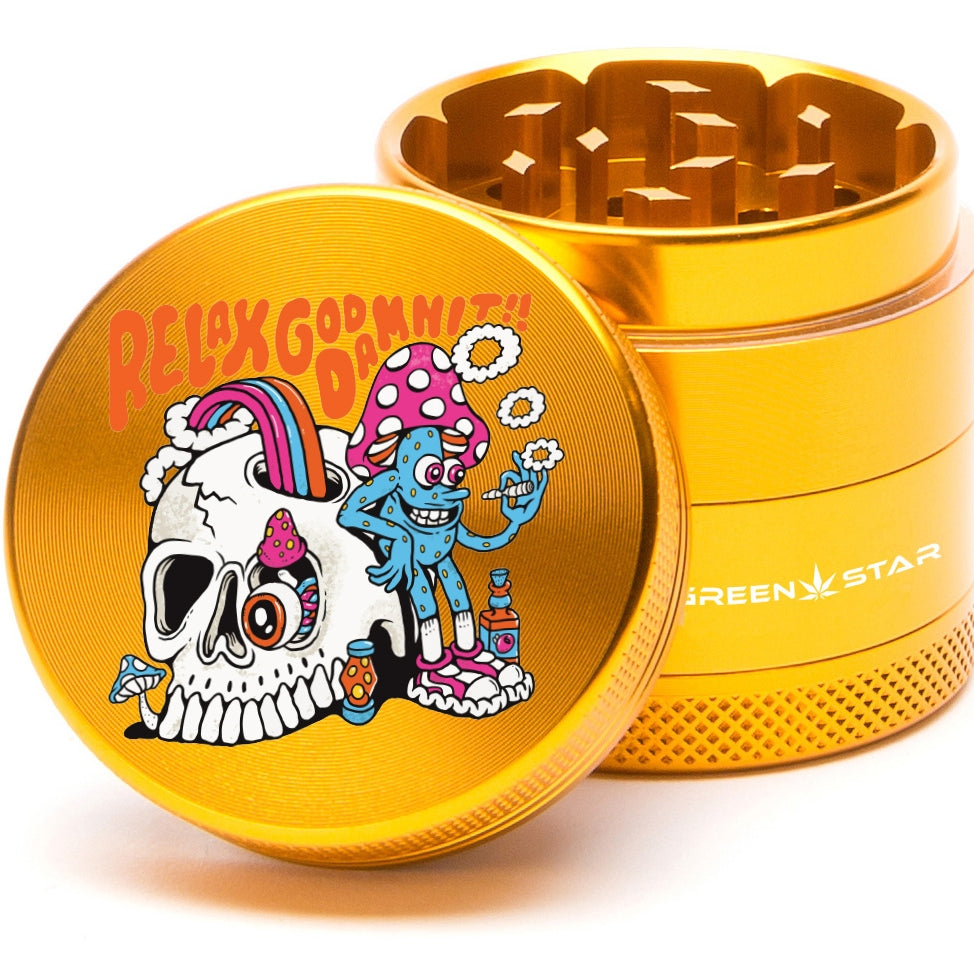 Green Star Creature Medium 4-Piece Grinder by Green Star | Mission Dispensary