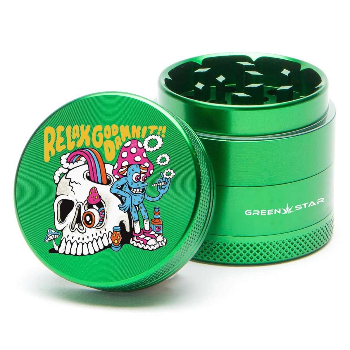 Green Star Creature Medium 4-Piece Grinder by Green Star | Mission Dispensary