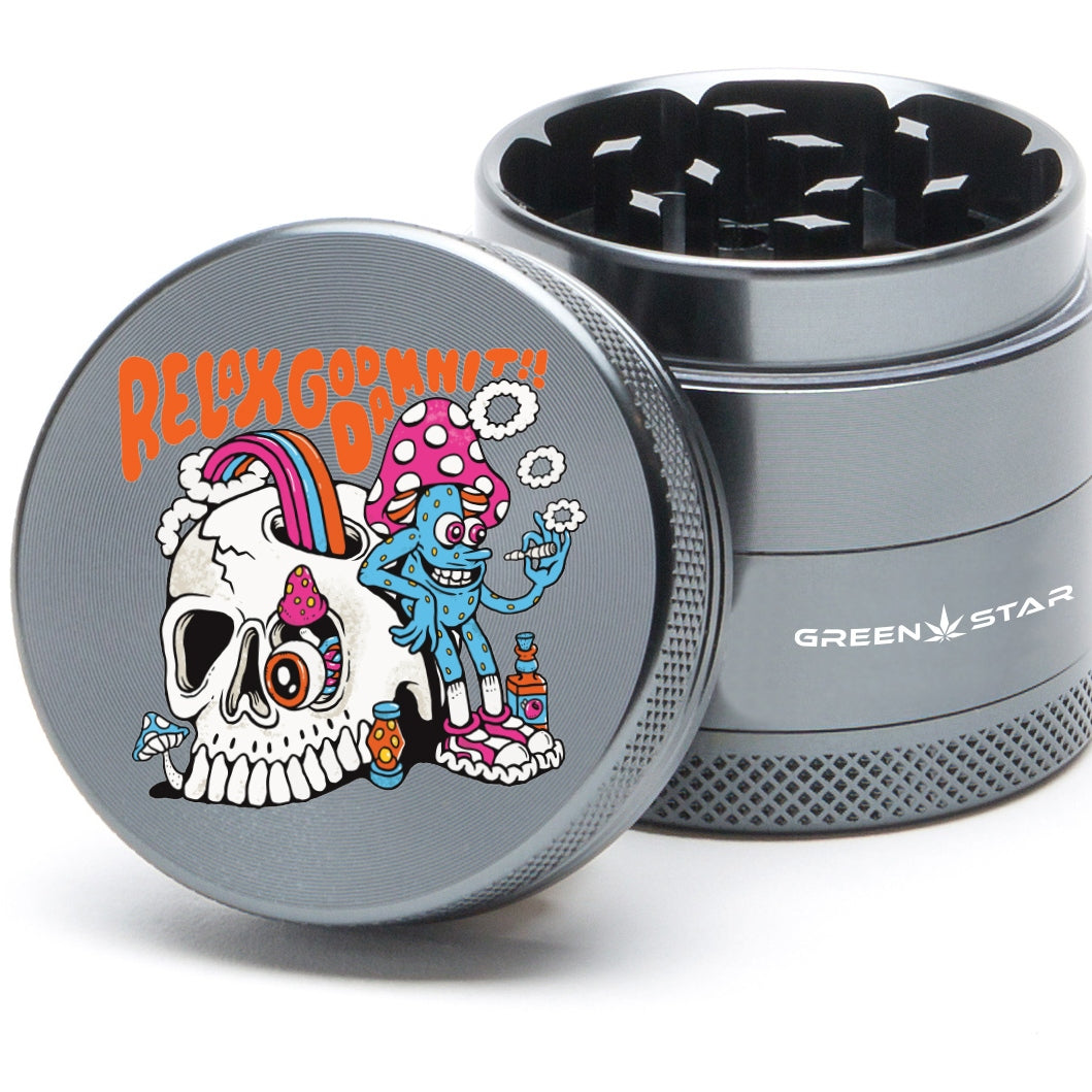 Green Star Creature Medium 4-Piece Grinder by Green Star | Mission Dispensary