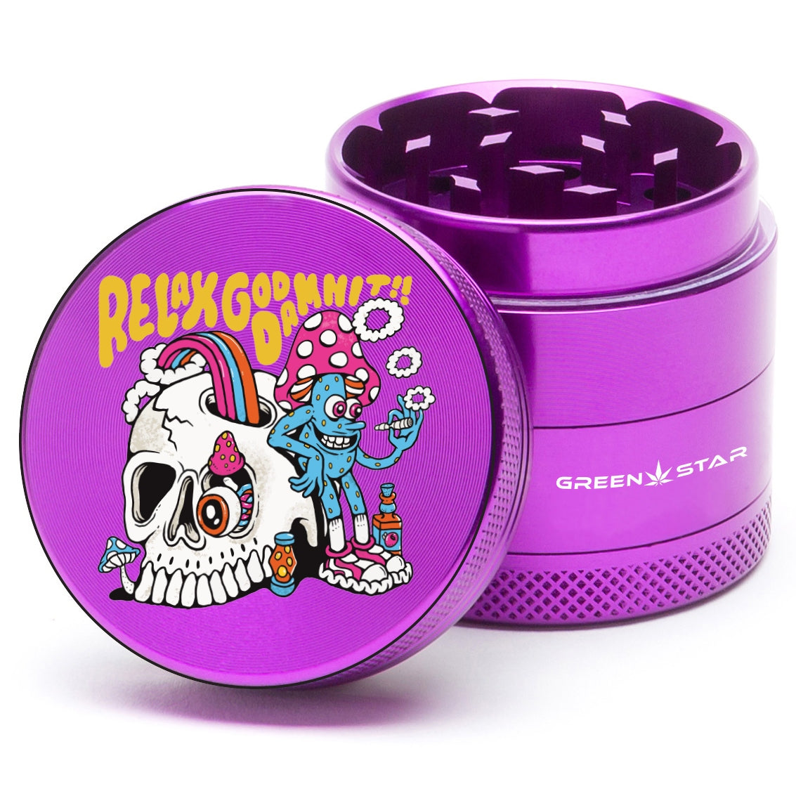 Green Star Creature Medium 4-Piece Grinder by Green Star | Mission Dispensary