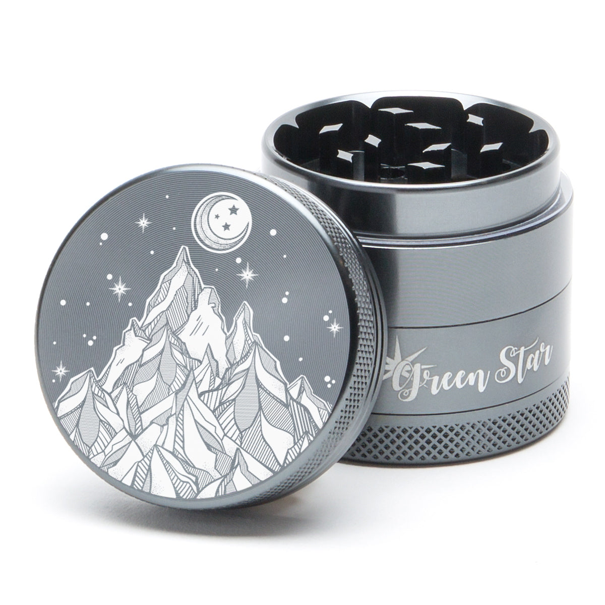 Green Star Scenic Medium 4-Piece Grinder by Green Star | Mission Dispensary