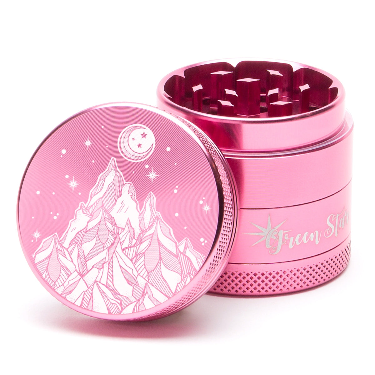 Green Star Scenic Medium 4-Piece Grinder by Green Star | Mission Dispensary