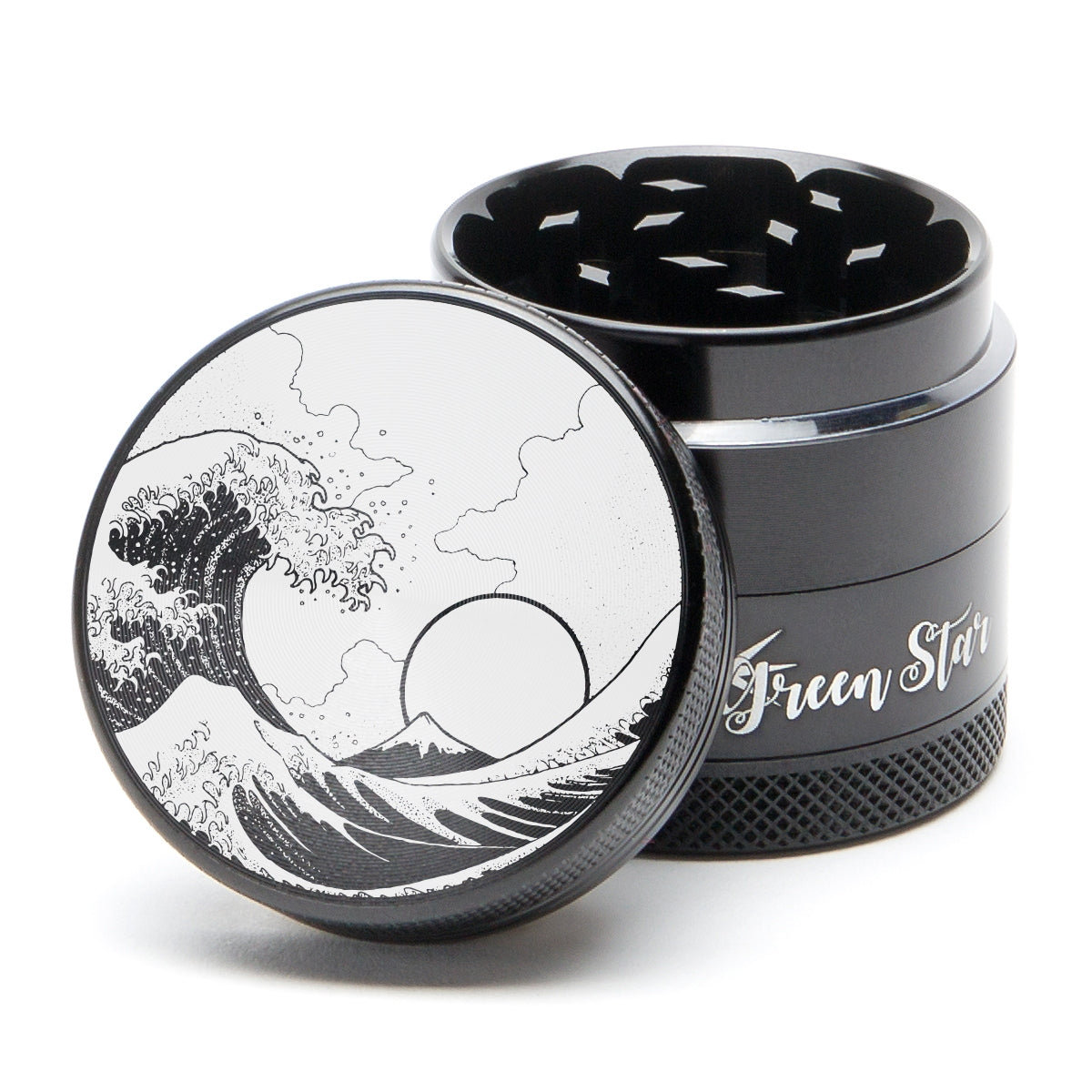 Green Star Scenic Medium 4-Piece Grinder by Green Star | Mission Dispensary