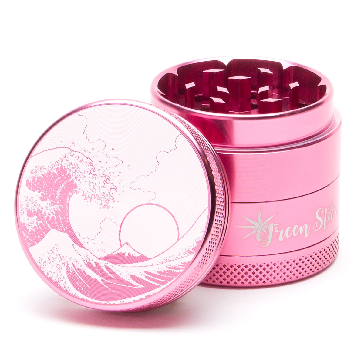 Green Star Scenic Medium 4-Piece Grinder by Green Star | Mission Dispensary