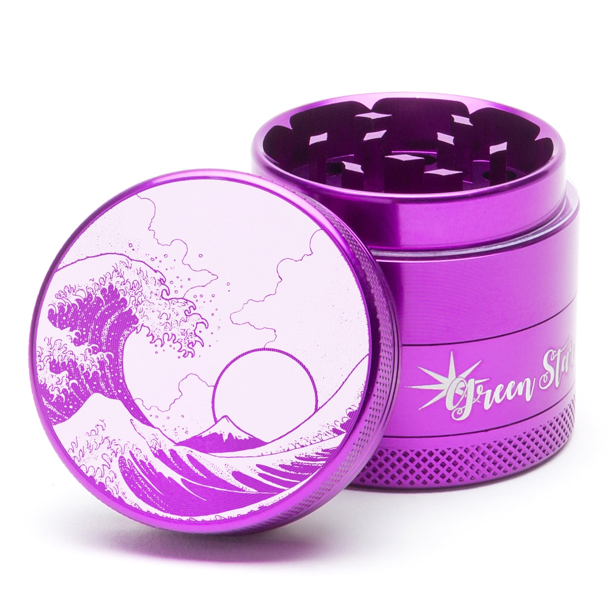 Green Star Scenic Medium 4-Piece Grinder by Green Star | Mission Dispensary