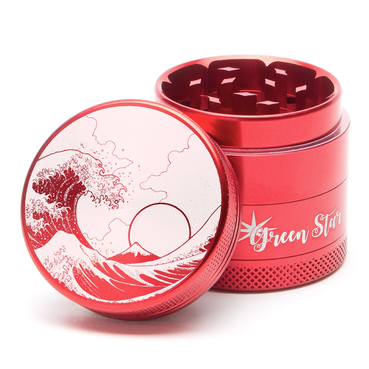 Green Star Scenic Medium 4-Piece Grinder by Green Star | Mission Dispensary