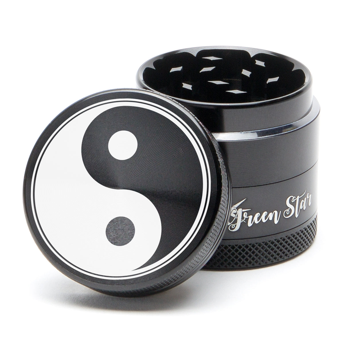 Green Star Novelty Medium 4-Piece Grinder by Green Star | Mission Dispensary