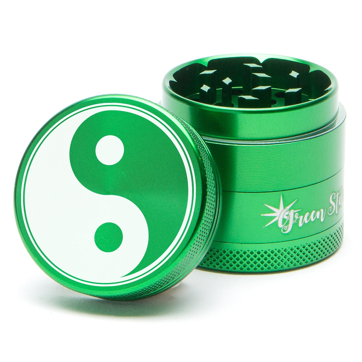 Green Star Novelty Medium 4-Piece Grinder by Green Star | Mission Dispensary