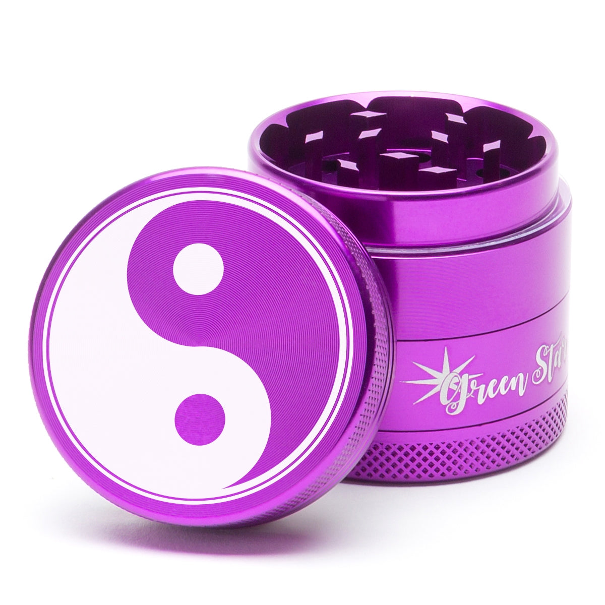 Green Star Novelty Medium 4-Piece Grinder by Green Star | Mission Dispensary