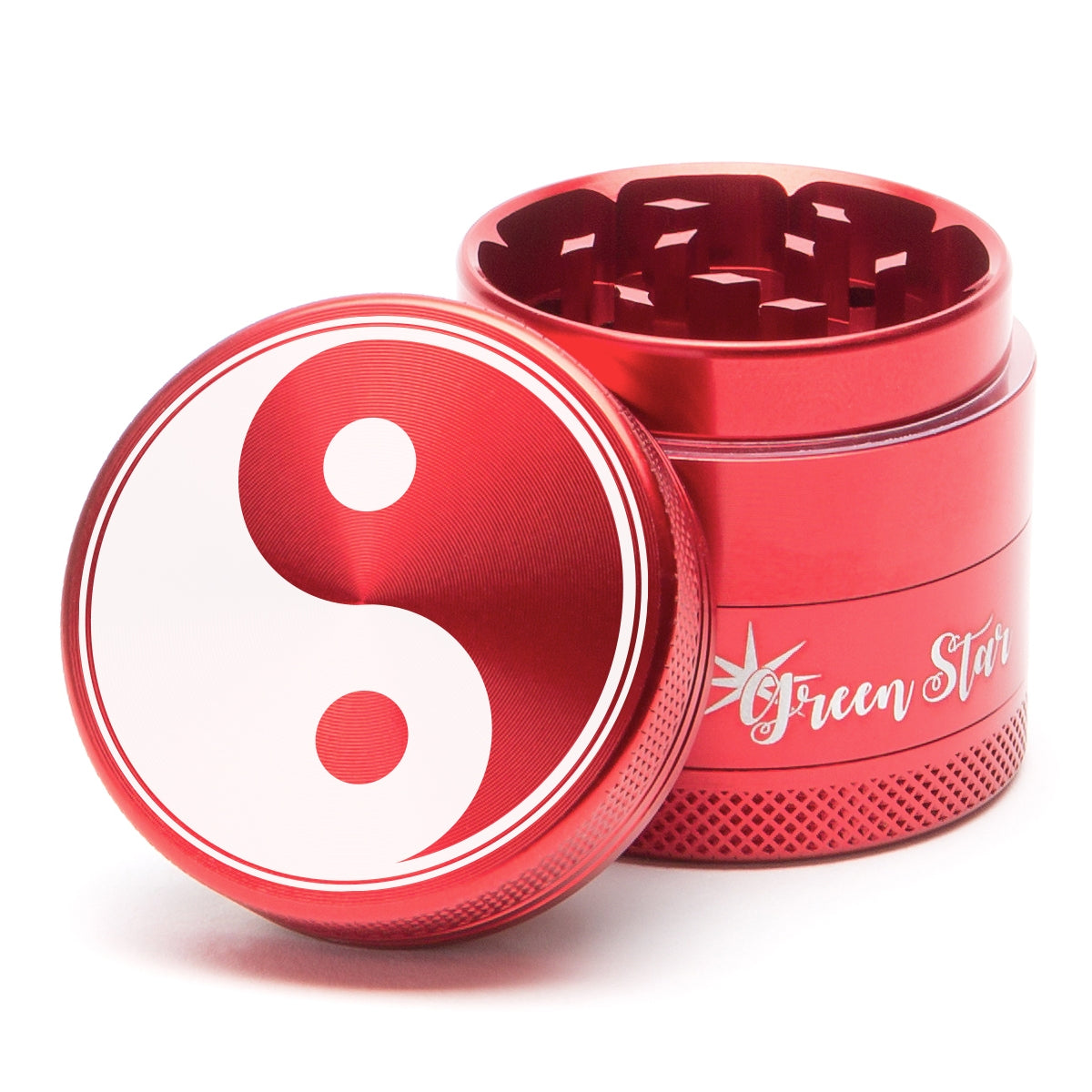 Green Star Novelty Medium 4-Piece Grinder by Green Star | Mission Dispensary