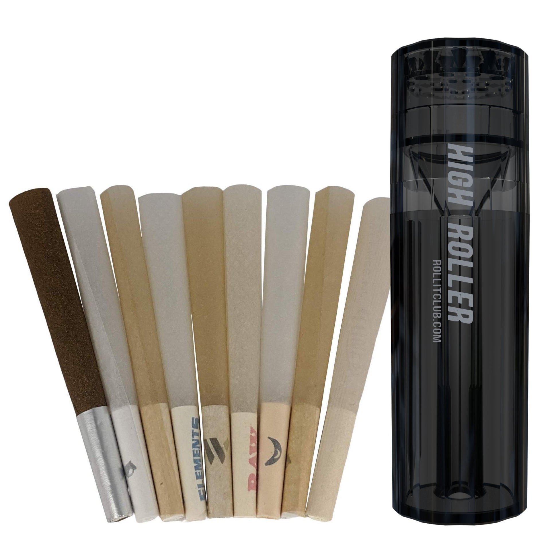 Roll It Club HighRoller Grinder & Cone Filler by Roll It Club | Mission Dispensary