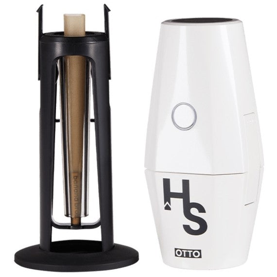 Higher Standards x banana bros OTTO Electric Grinder & Auto Joint Roller by Higher Standards | Mission Dispensary