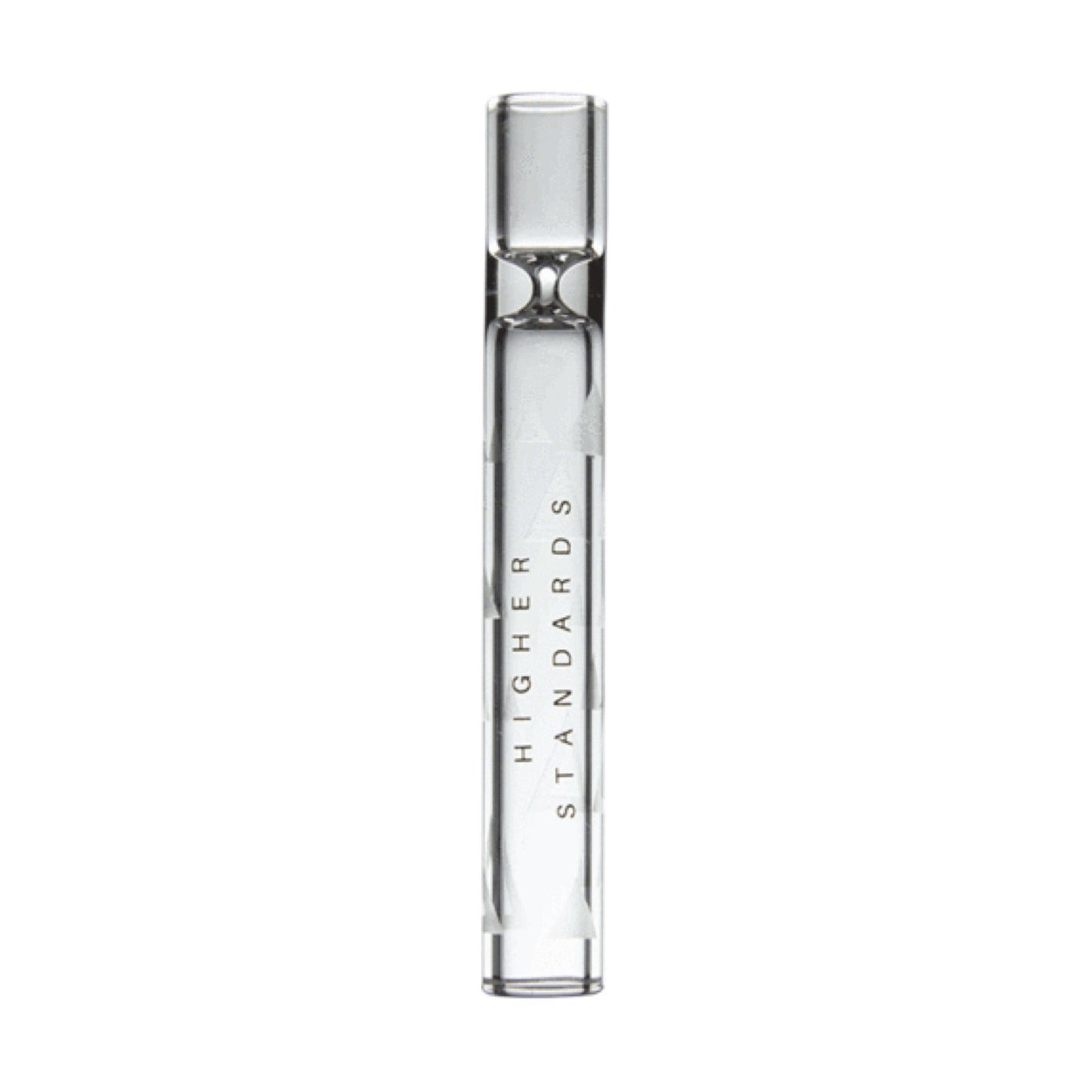 Higher Standards Clear Glass Taster Pipe by Higher Standards | Mission Dispensary