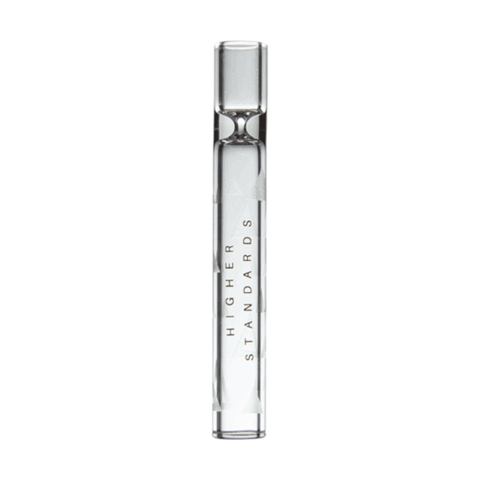 Higher Standards Clear Glass Taster Pipe by Higher Standards | Mission Dispensary