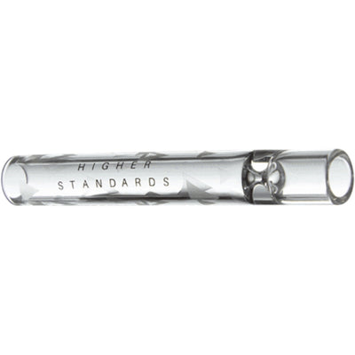 Higher Standards Clear Glass Taster Pipe by Higher Standards | Mission Dispensary
