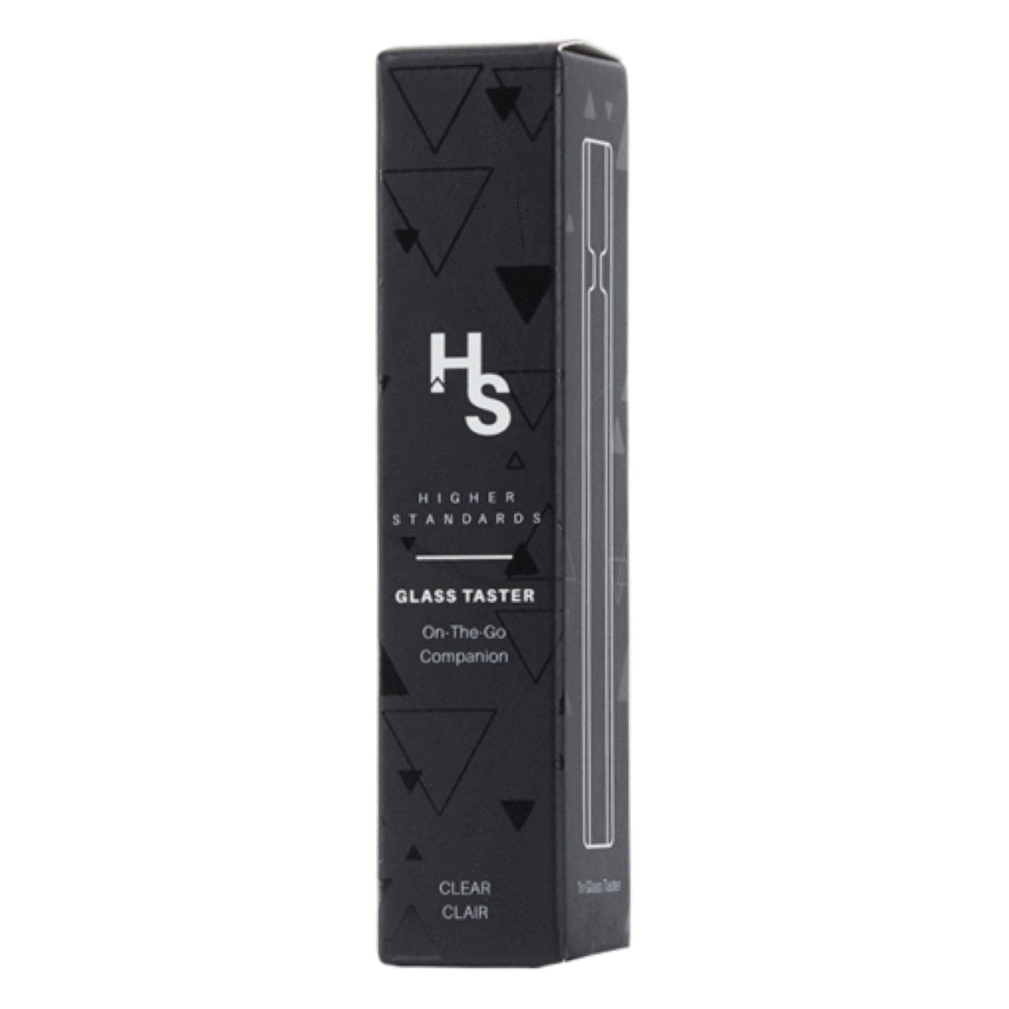 Higher Standards Clear Glass Taster Pipe by Higher Standards | Mission Dispensary