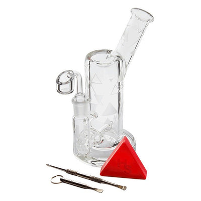 Higher Standards Limited Edition Etched Dab Rig by Higher Standards | Mission Dispensary