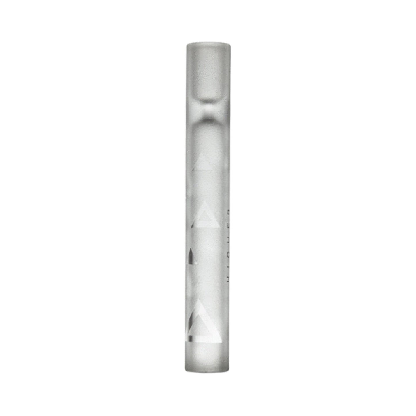 Higher Standards Frosted Glass Taster Pipe by Higher Standards | Mission Dispensary