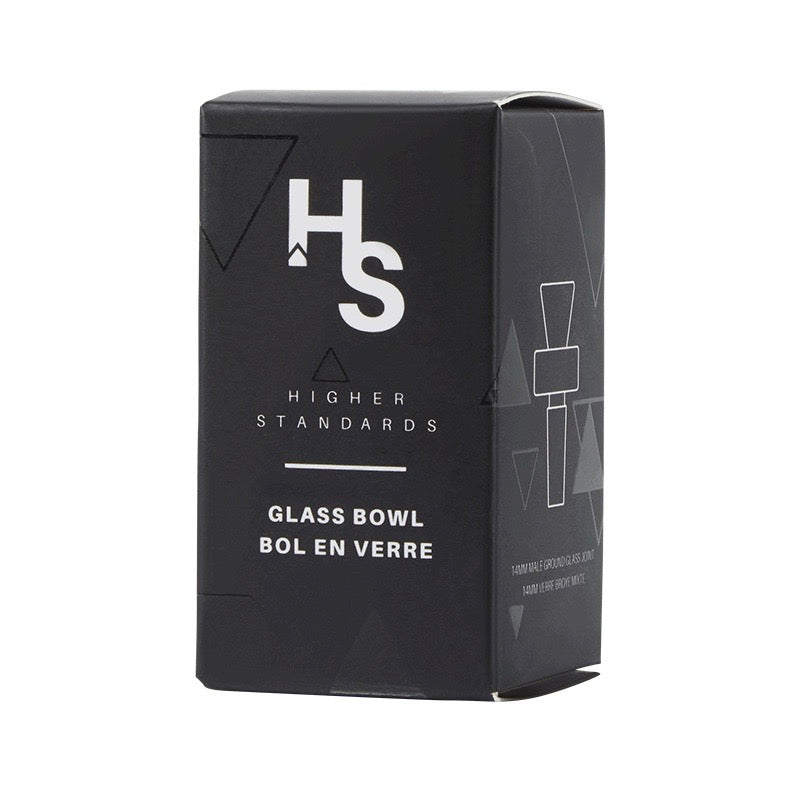 Higher Standards Glass Bowl Piece - 14mm Male by Higher Standards | Mission Dispensary