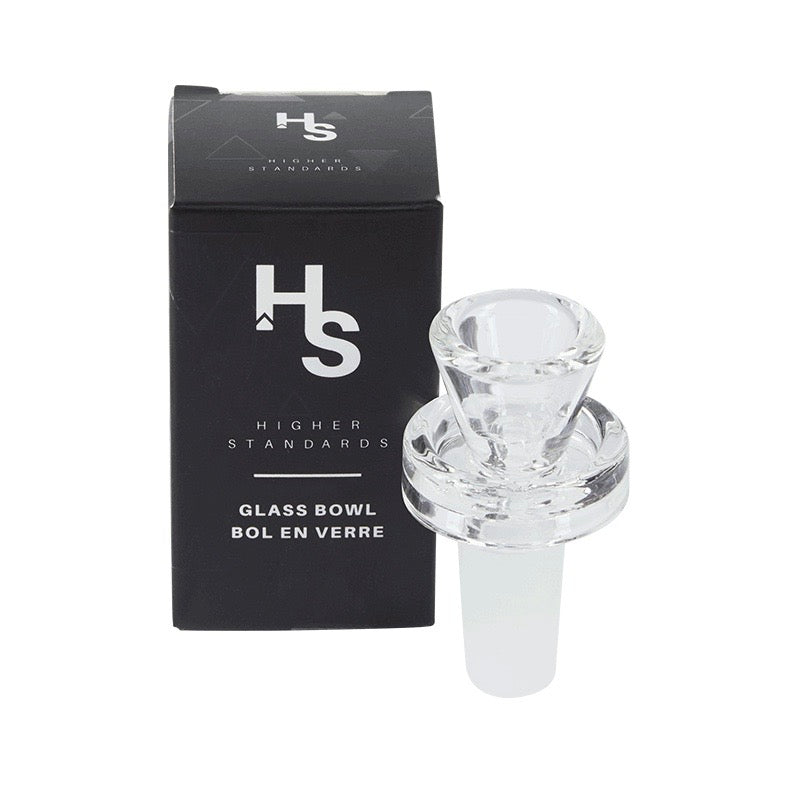 Higher Standards Glass Bowl Piece - 14mm Male by Higher Standards | Mission Dispensary