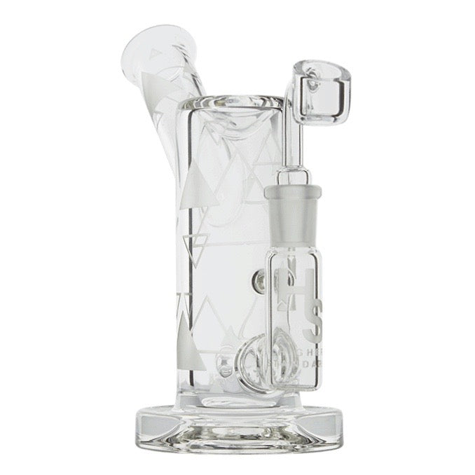 Higher Standards Limited Edition Etched Dab Rig by Higher Standards | Mission Dispensary