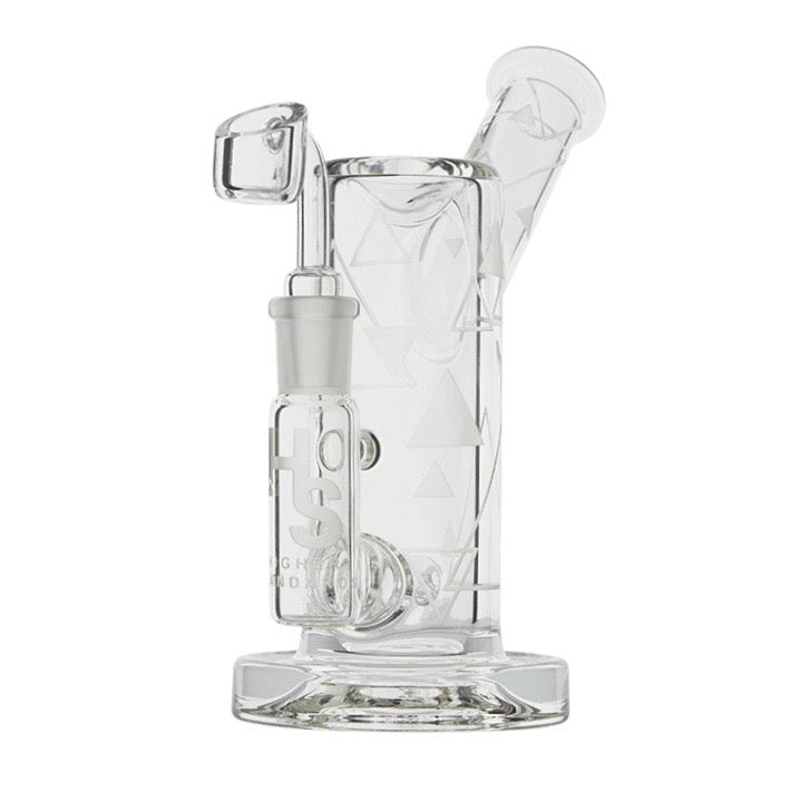 Higher Standards Limited Edition Etched Dab Rig by Higher Standards | Mission Dispensary