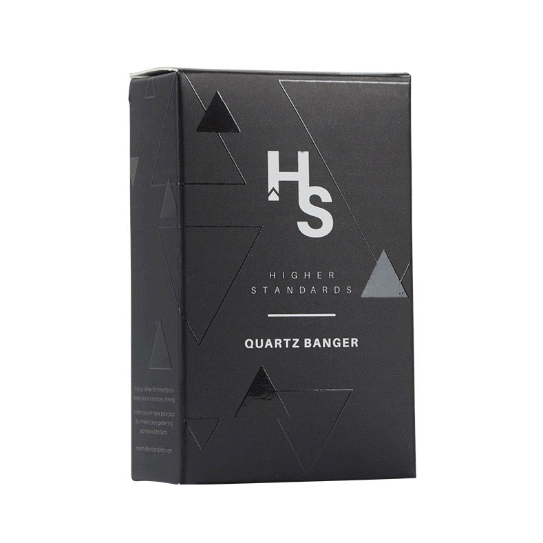 Higher Standards Quartz Banger - 14mm Male by Higher Standards | Mission Dispensary