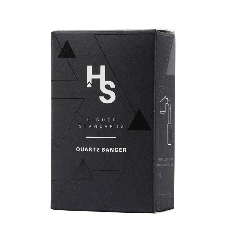 Higher Standards Quartz Banger - 14mm Male by Higher Standards | Mission Dispensary