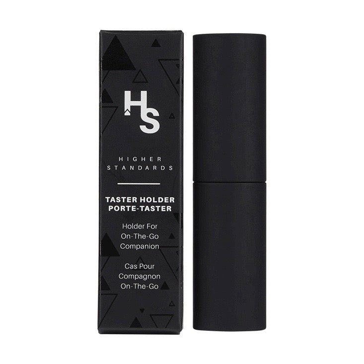 Higher Standards Taster Pipe & Pre-Roll Holder by Higher Standards | Mission Dispensary