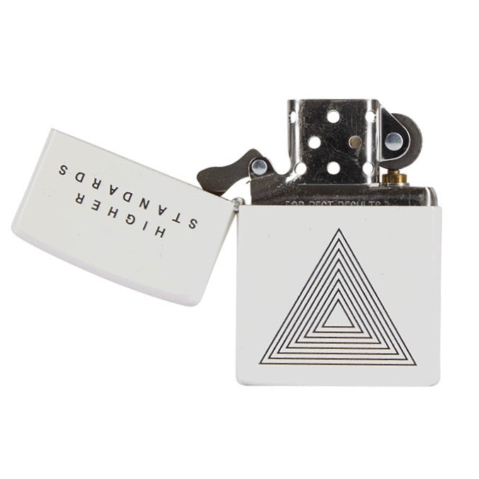 Higher Standards x Zippo® Triangle Lighter 🔥 by Higher Standards | Mission Dispensary